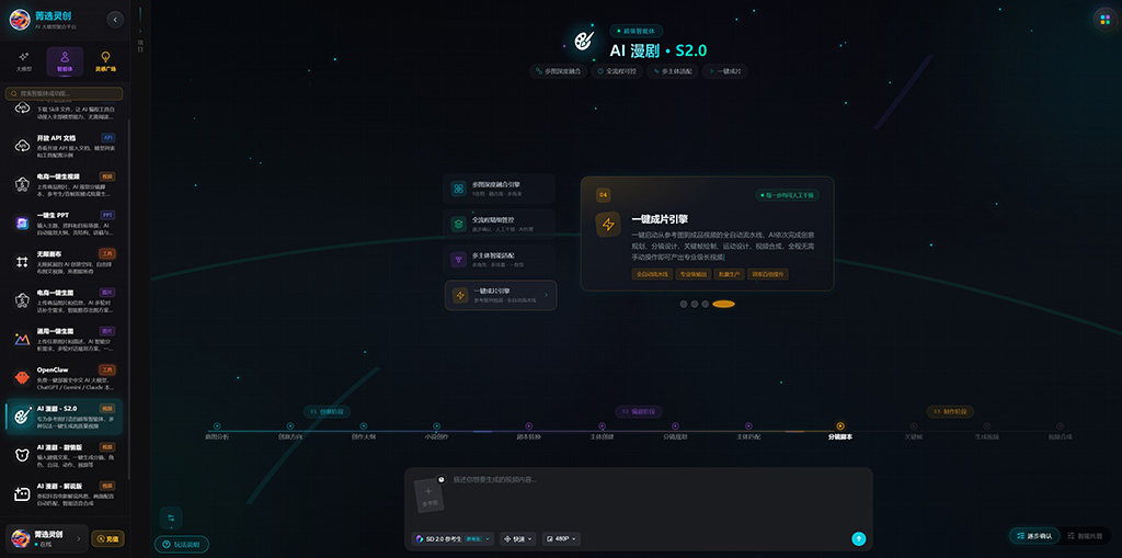 AI漫剧创作相关视觉素材